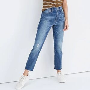 Madewell High Rise Slim Crop Boy Jean